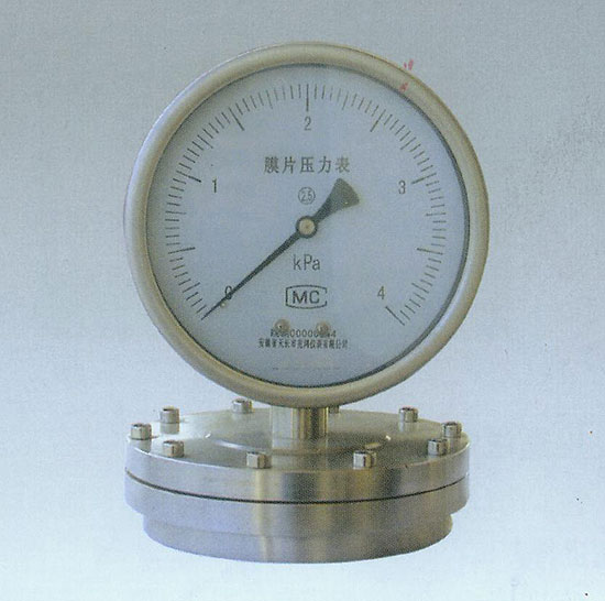 膜片壓力表 膜片壓力表